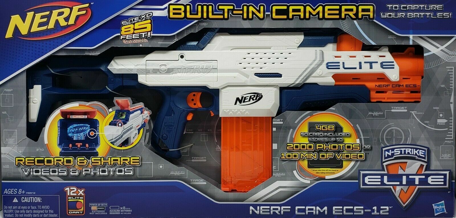 nerf cam ecs 12 target