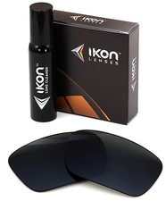 Polarized IKON Replacement Lenses For Oakley Fuel Cell Sunglasses Black