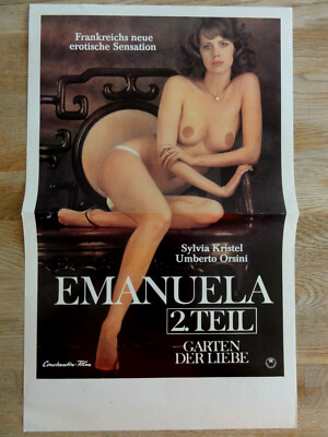 Kinoplakat EMANUELA 2. TEIL Sylvia Kristel Umberto Orsini Erotik