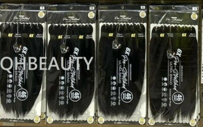 Cherish Synthetic Crochet Hair Extension VP Pre Stretched 6 X ULTRA BRAID 46''