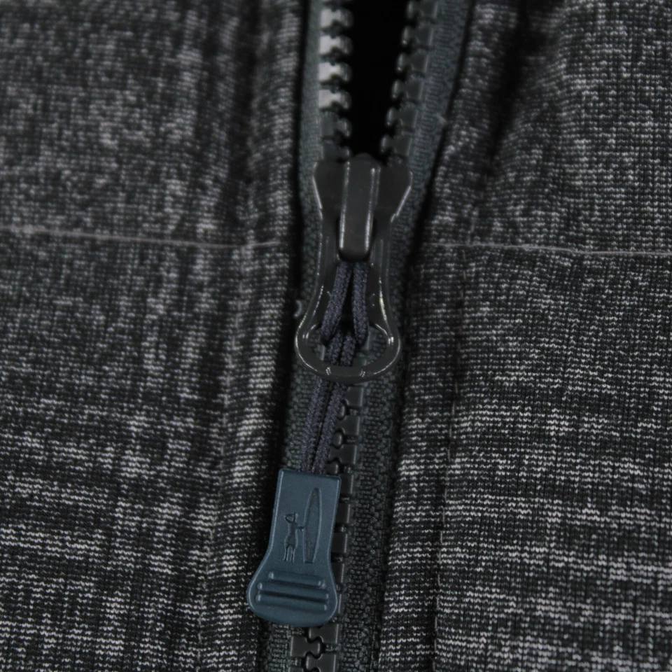 Johnnie-O NWT Polyester Blend Quilted Puffer Vest Size L Irby In Charcoal Plaid - Image 2 of 4