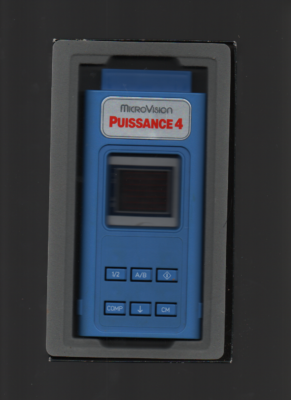 Jeu MB MICROVISION – Puissance 4 N°5 – Rare ! Avec Boîte Et Notice – Français