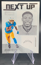 2020 Joshua Kelley #NU-39 Panini Playbook Football Next Up | LA Chargers