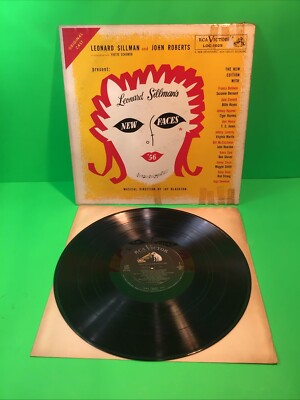 Leonard Sillman's New Faces of '56 RCA Victor LOC-1025 Original Cast LP