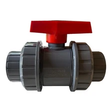 1 1/2" inch True Union Ball Valve With threaded and slip sockets