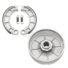 Rear Brake Drum Hub & Shoes for Honda TRX400FW FourTrax Foreman 400 1995-1996