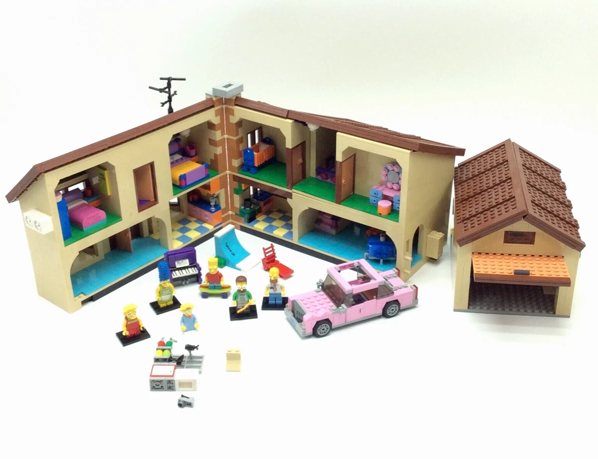 LEGO: THE SIMPSONS House 71006 With Minifigures Incomplete AS-IS