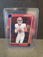2023  Chronicles Clearly Donruss Rated Rookie Blue 66/99  #26 - Bryce Young-737