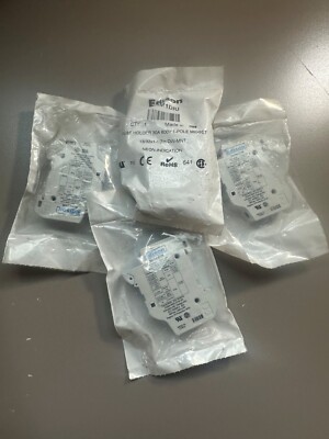 4 PCS Edison EHM2DU Modular Fuse Holder | 30A | 600V | 2-Pole