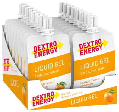 Dextro Energy Liquid Gel Box 18 Beutel 60ml *7 Sorten/auch mischbar* BONUS ab 2