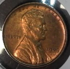1909 VDB LINCOLN WHEAT CENT PENNY BU