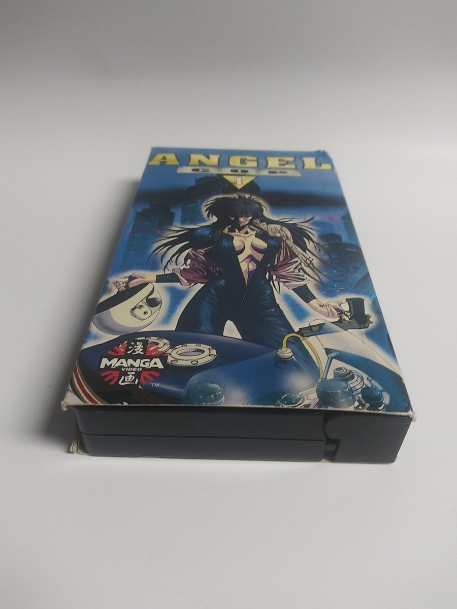 Vintage Manga Video Angel Cop VHS Tape Vol. 1 English Dubbed Rare
