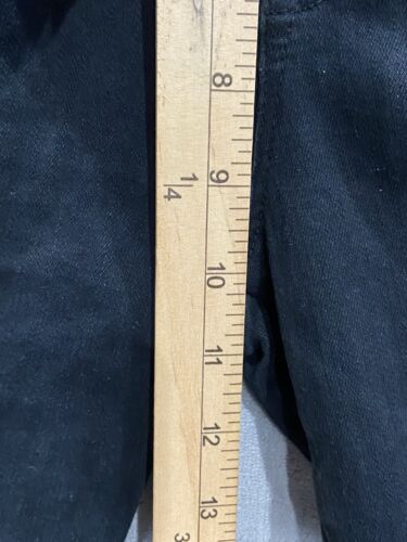 Frame Le One Skinny Larsen Women's Sz 2 Black Stretch High Rise Denim Jeans NWT - Picture 8 of 13