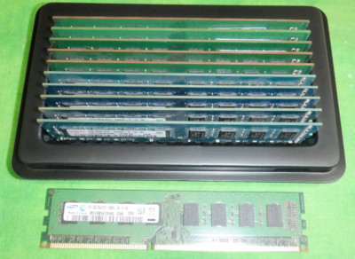 SAMSUNG and HYNIX 2GB 2Rx8 PC3-10600U DDR3-1333MHz Desktop Memory   LOT OF 11