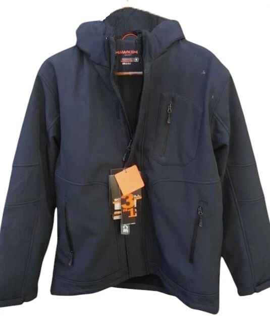 Hawke & Co Men's 3in1 Performance Aerofill Thermal Jacket Black