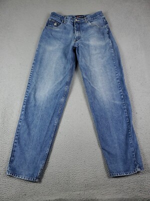 Vintage Paco Jeans Mens 33x32 Blue 90s Straight Leg Denim Pants