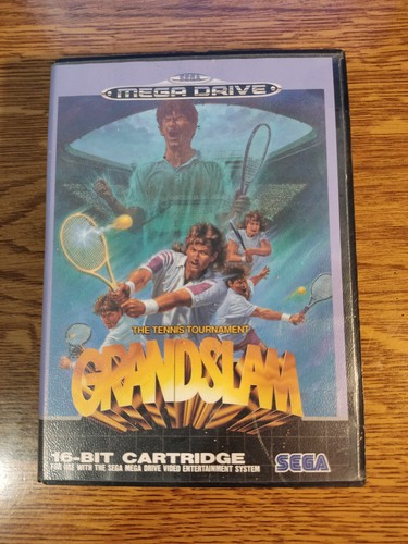 Sega Mega Drive Spiel GrandSlam 1992 16-Bit Patrone Tennisturnier