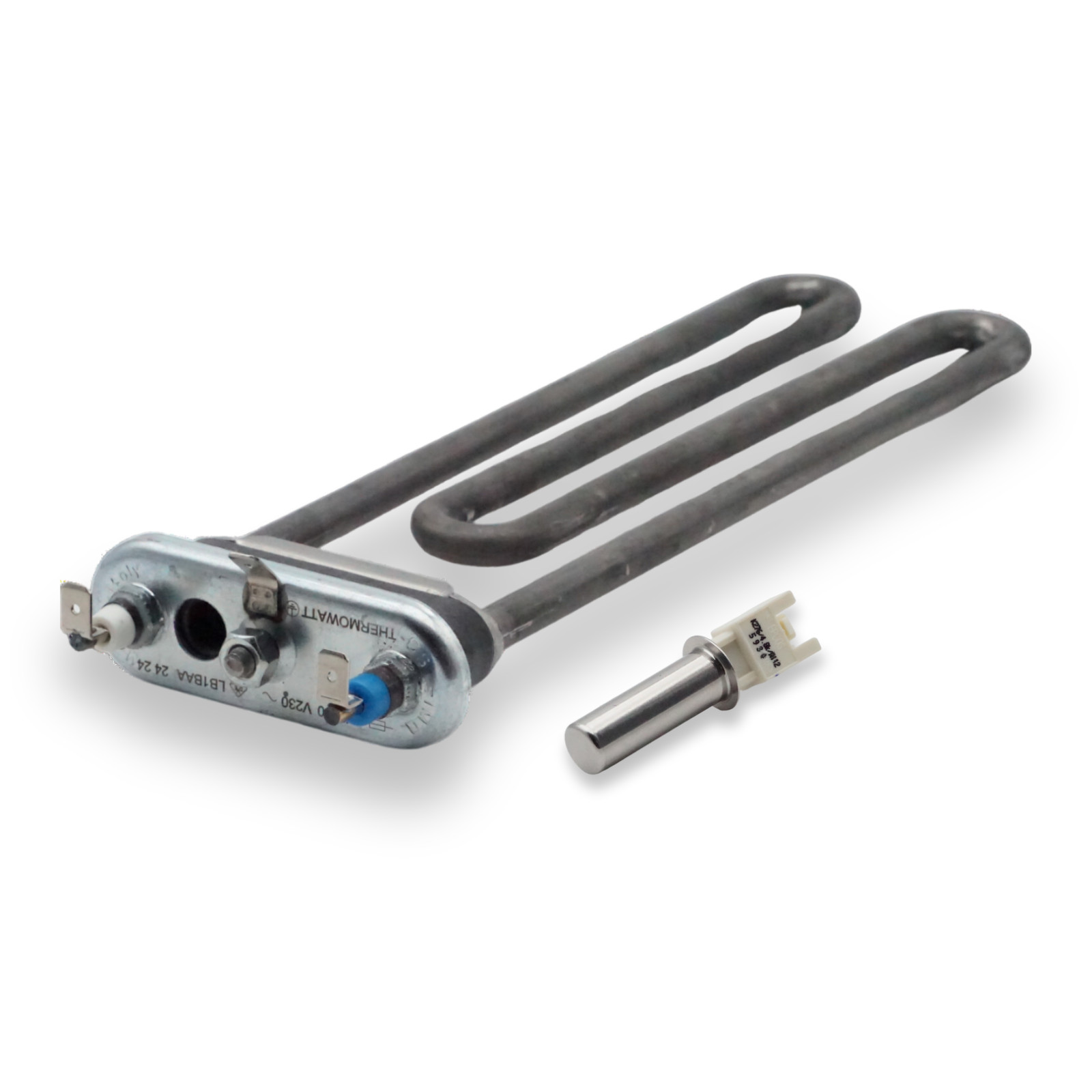 Elemento calefactor calefacción con sonda juego 1950W lavadora adecuado para Bosch Siemens