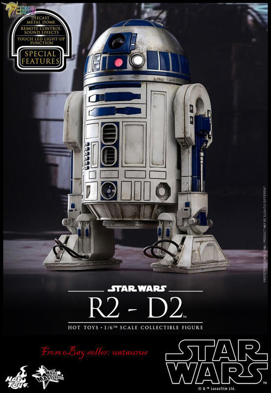 Perfect Hot Toys 1/6 Mms408 Star Wars: The Force Awakens R2-D2 In