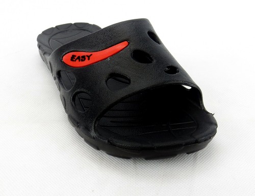 Men's Slider Water Sandals, Shower, Beach, Pool, Black or Navy ~ EasyUSA #S2080M - 第 4/12 張圖片