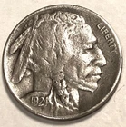 1924 D Buffalo Nickel Free Shipping NICE XF+