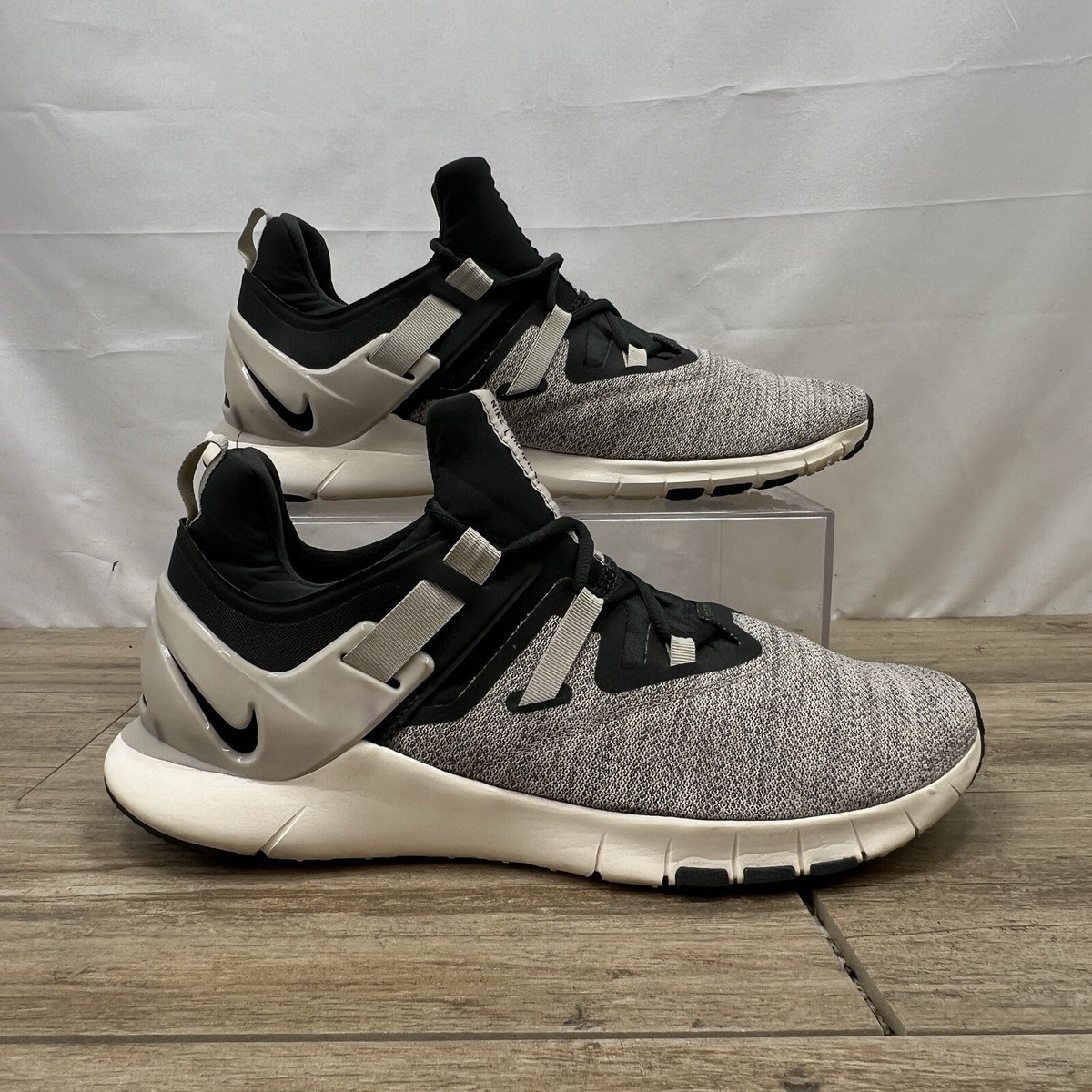 MENS NIKE FLEXMETHOD TR GREY BLACK SIZE US MENS 14 BQ3063 