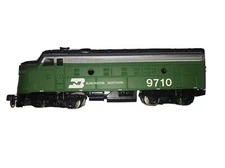 HO Scale Bachmann Diesel Locomotive Burlington Northern #9710 TESTED RUNS