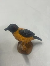 YOWIE Hooded Pitohui Animals with Superpowers Collection 2" Bird Figurine Branch