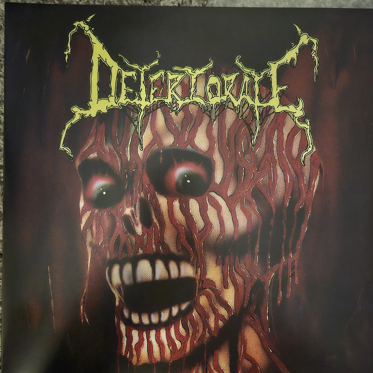 Deteriorate Rotting In Hell + Demos 2 X LP Purple Galaxy The Crypt
