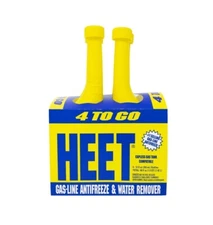 HEET Gas-Line Antifreeze & Water Remover (Pack of 4) 28205 [G3R]