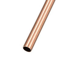 Copper Tube (12mm OD x 0.5mm Wall T x 200mm L), Straight Tubing