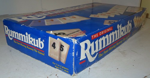 The Original Rummikub Rummy Tile Board Game #400 Pressman 1990 No Instructions - Picture 3 of 12