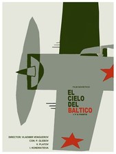 5043.Cielo del Baltico Movie Poster.Airplane room Interior design.Decor Art.Film