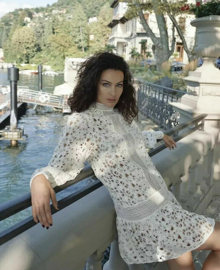 h&m conscious white lace dress H&M Spring 2014 Conscious Exclusive Lookbook