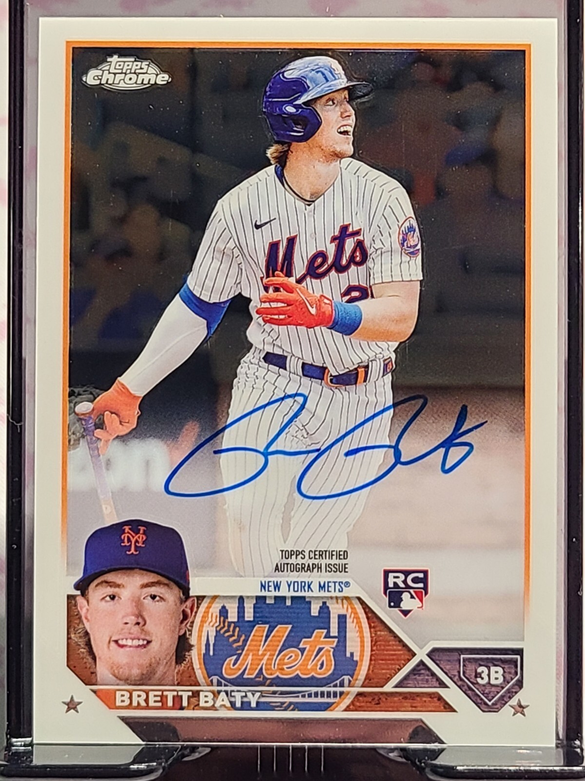 BRETT BATY 2023 Topps Chrome #RA-BBA Auto