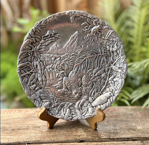 ARTHUR COURT アルミニウムプレイト　Rainforest Arthur's Court Rainforest 1991 Plate Aluminum 351/7,500