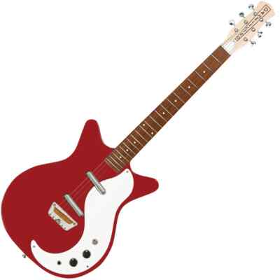 Danelectro DC59 VRD The 'Stock '59' Double Cutaway E-Gitarre - Vintage Red