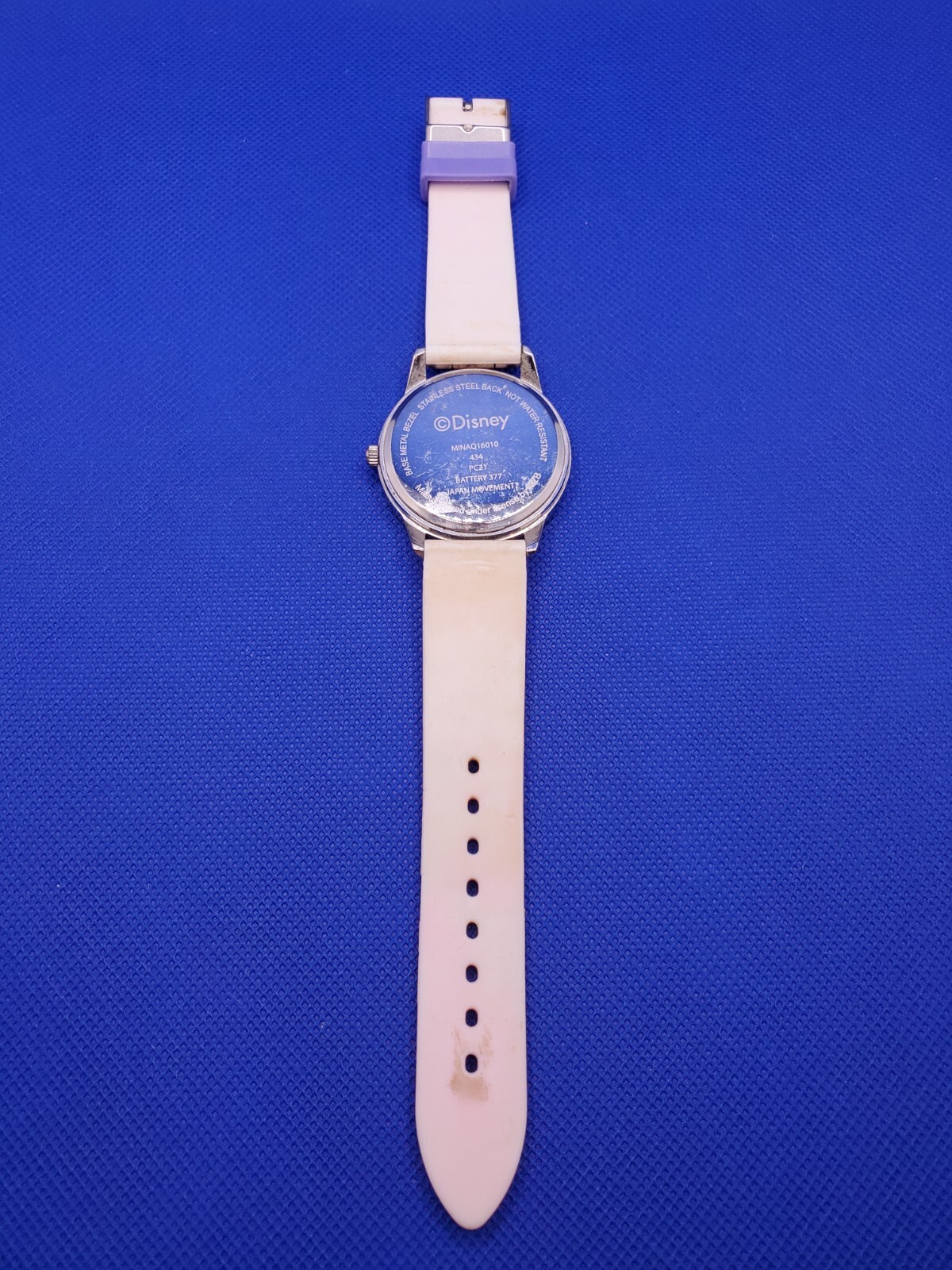 Disney Girls Quartz Watch MZB MINNIE MOUSE Watch Tie Dye Paint Splats Artistic