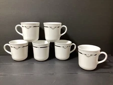 Set of 6 CORNING CORELLE ZENITH 3 3/4" Mugs (B50-012025)