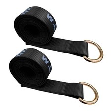 2 Pack 2 X 10 Lasso Strap W D Ring Auto Tie Down For Tow Truck Wheel Lift