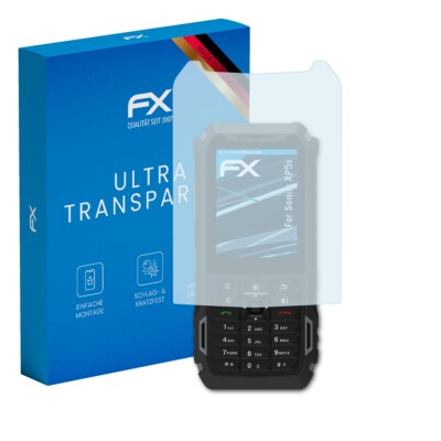 atFoliX 3x Displayschutzfolie für Sonim XP5s Schutzfolie klar Folie