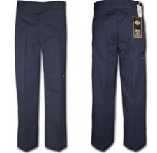 Dickies 85283 Men's Double Knee Cell Phone Pocket Pants 32x30 Dark Navy