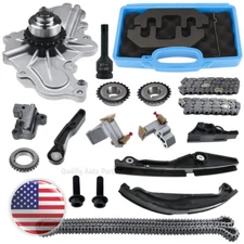 Timing Chain Kit Water Pump Tool Fit Ford Lincoln Fusion MKZ Sport Sedan 3.5L V6