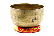 Old collected singing bowl-6.5 inches Antique singing bowl-Chakra healing-old