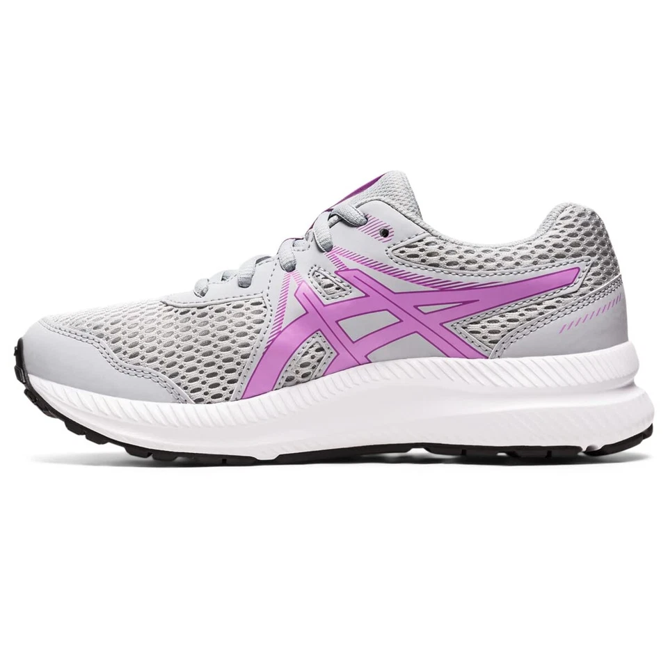 ASICS Girl's Contend 7 GS (Niño Pequeño/Niño Grande) Gris Piamonte/Lavanda Brillo 5.5 B Foto 3 de 4