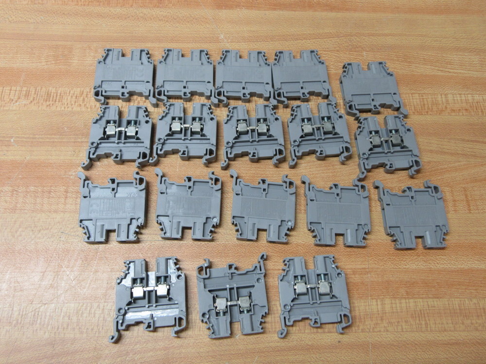 ABB Entrelec M4/6 Terminal Blocks 1SNA115116R0700 (Pack of 18)