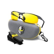 Night Vision Glasses for Driving For Men Women - Yellow Tint An... USA FAST SHIP