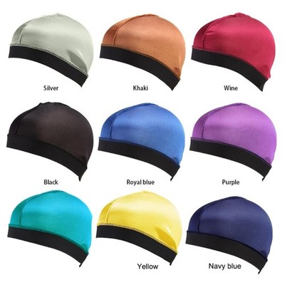 Fashionable Wide Edge Pirate Cap With Integrated Wig Base For Quick Hairstyling