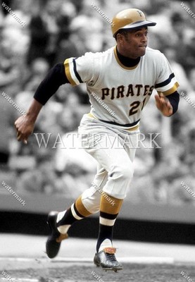 GE252 Roberto Clemente Pittsburgh Pirates 8x10 11x14 16x20 Photo