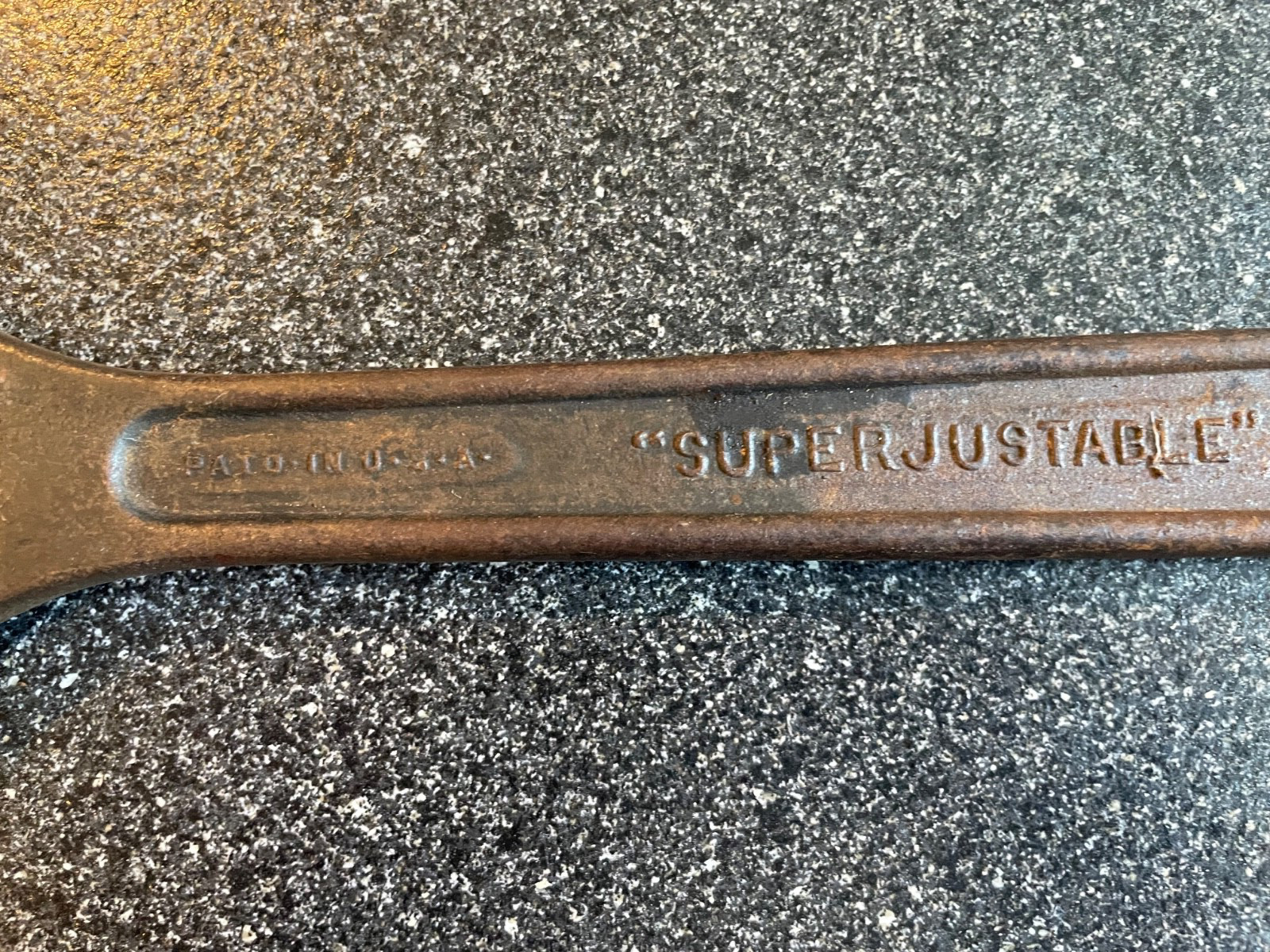 Vintage J.H. Williams & Co. 12" Superjustable Crescent Wrench